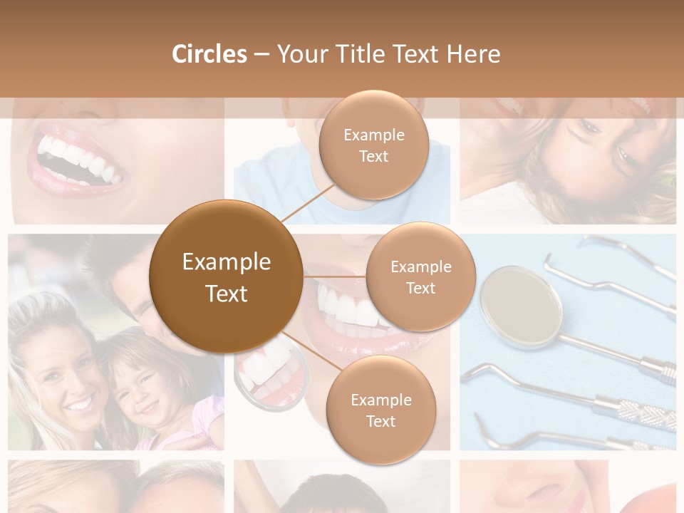 Boy Tooth Elderly PowerPoint Template