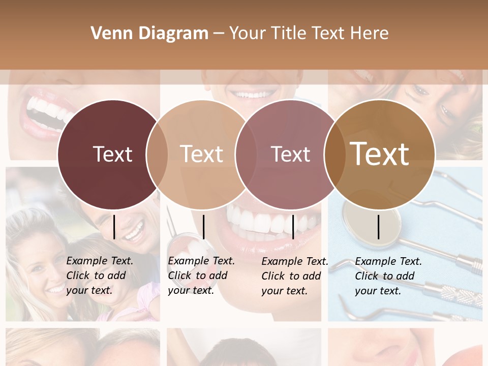 Boy Tooth Elderly PowerPoint Template