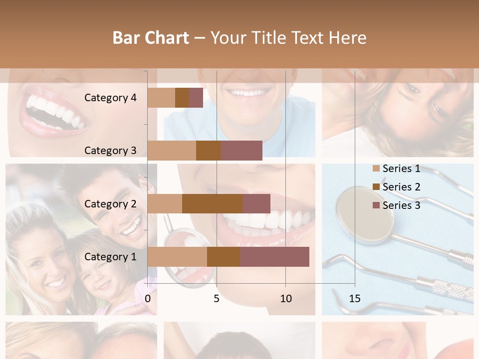 Boy Tooth Elderly PowerPoint Template