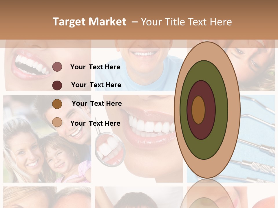 Boy Tooth Elderly PowerPoint Template