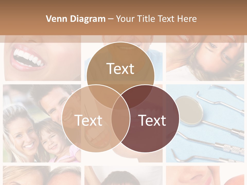 Boy Tooth Elderly PowerPoint Template