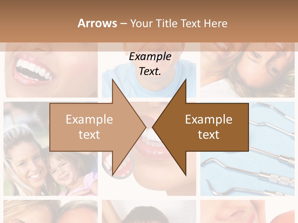 Boy Tooth Elderly PowerPoint Template