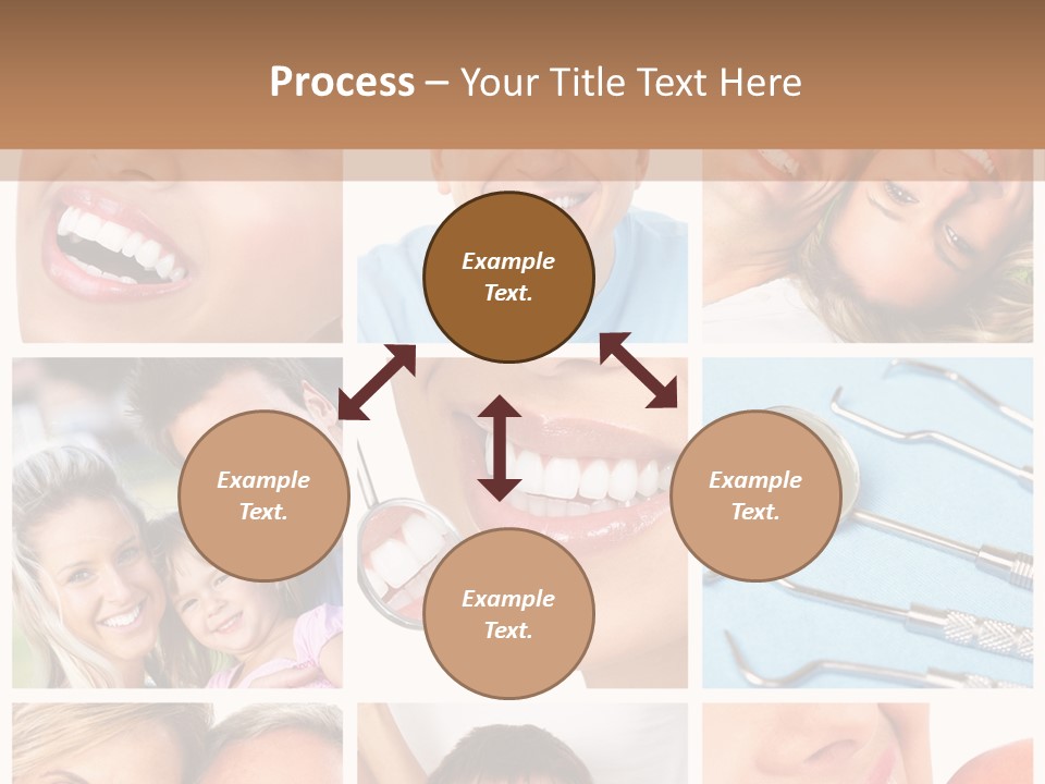 Boy Tooth Elderly PowerPoint Template