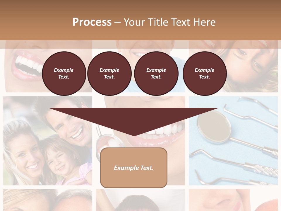 Boy Tooth Elderly PowerPoint Template
