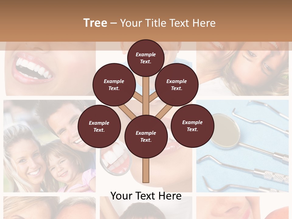 Boy Tooth Elderly PowerPoint Template