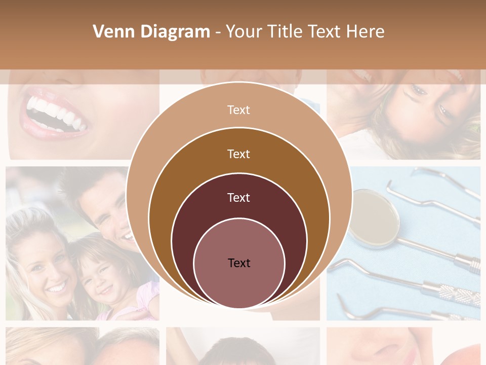 Boy Tooth Elderly PowerPoint Template