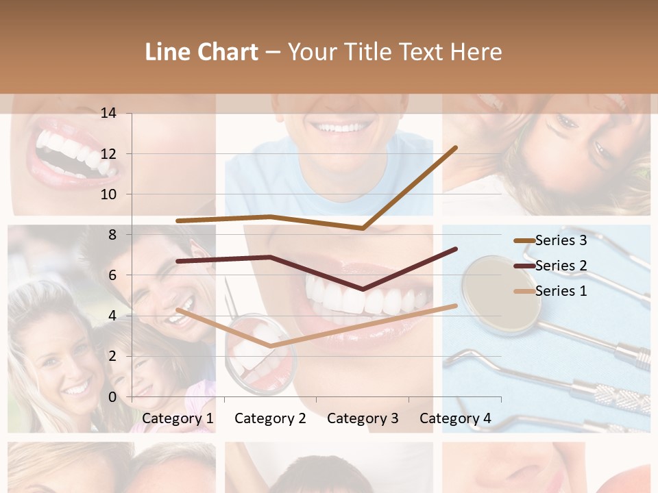 Boy Tooth Elderly PowerPoint Template