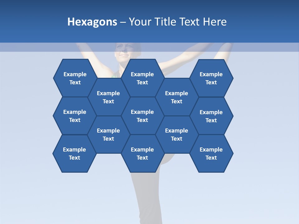 Gymnastics Lifestyle Stretch PowerPoint Template