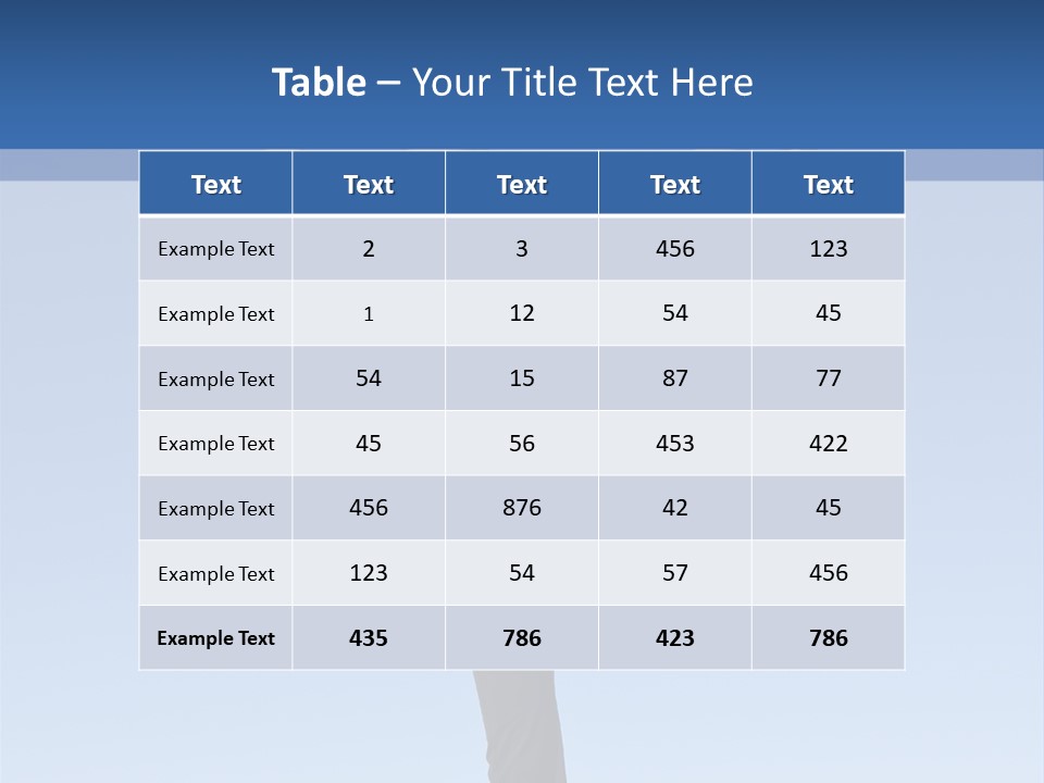 Gymnastics Lifestyle Stretch PowerPoint Template