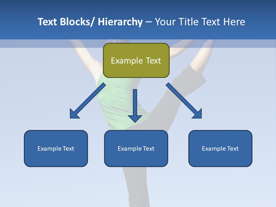 Gymnastics Lifestyle Stretch PowerPoint Template