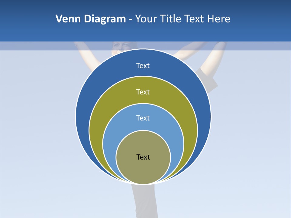 Gymnastics Lifestyle Stretch PowerPoint Template
