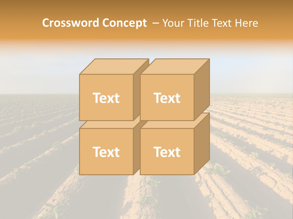 Growing Countryside Field PowerPoint Template