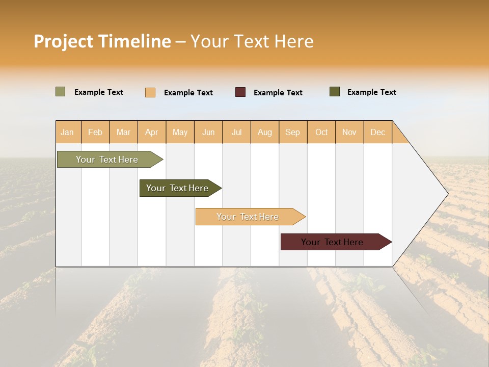 Growing Countryside Field PowerPoint Template