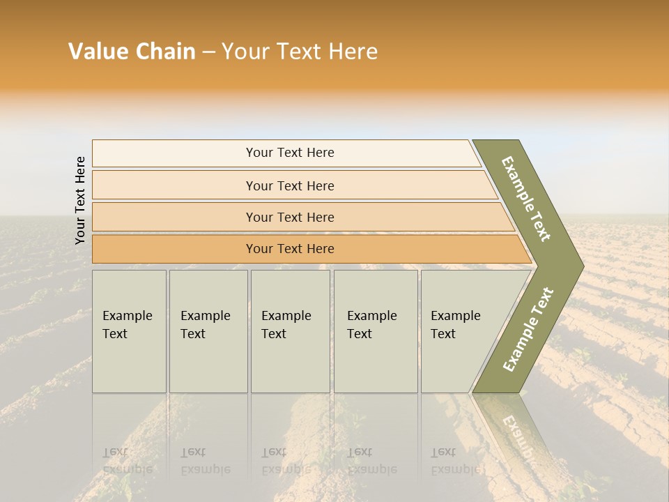 Growing Countryside Field PowerPoint Template