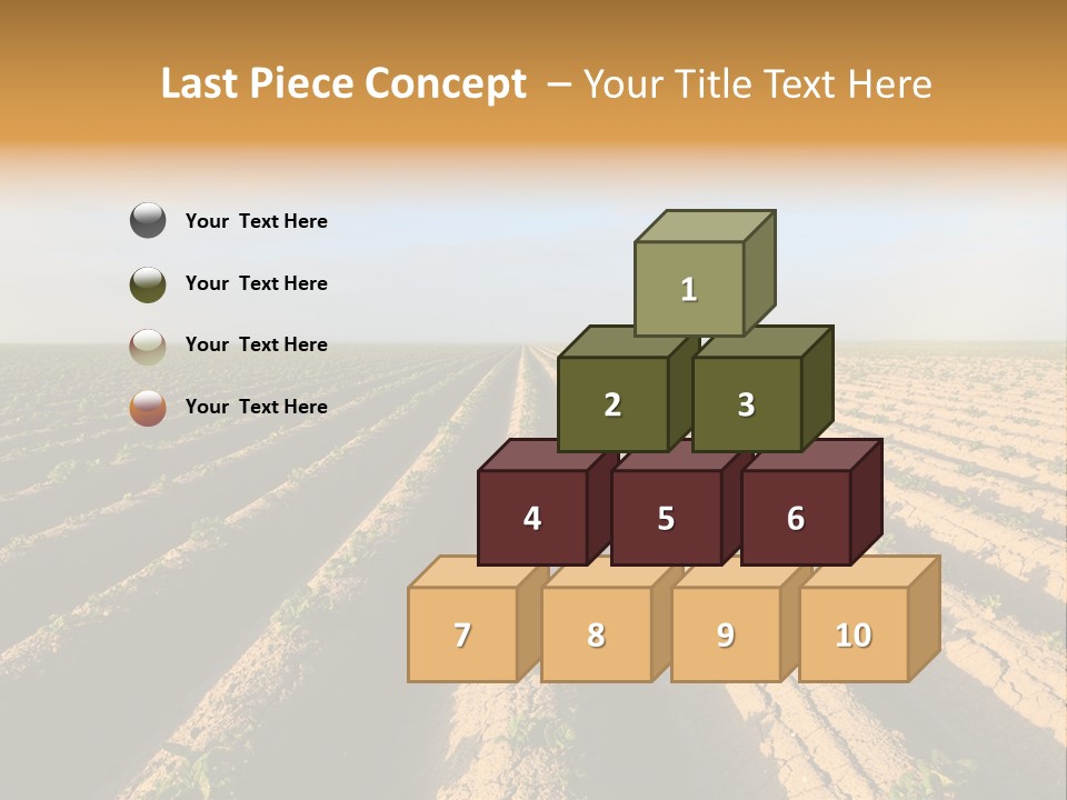 Growing Countryside Field PowerPoint Template