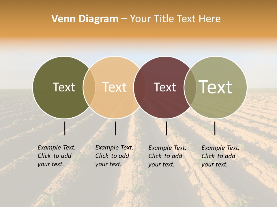 Growing Countryside Field PowerPoint Template