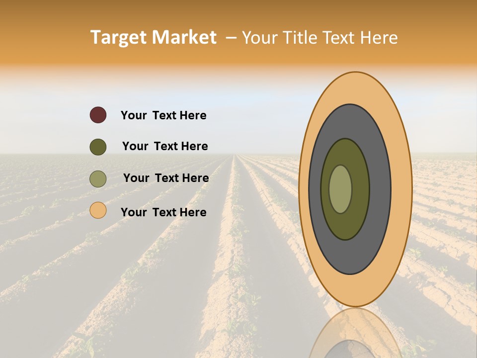 Growing Countryside Field PowerPoint Template