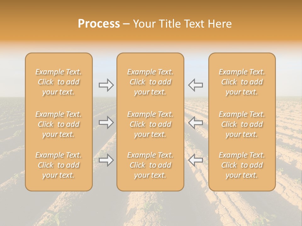 Growing Countryside Field PowerPoint Template