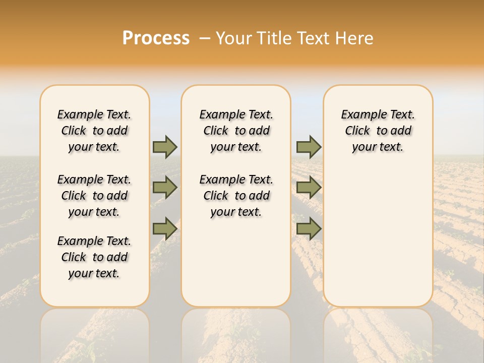 Growing Countryside Field PowerPoint Template