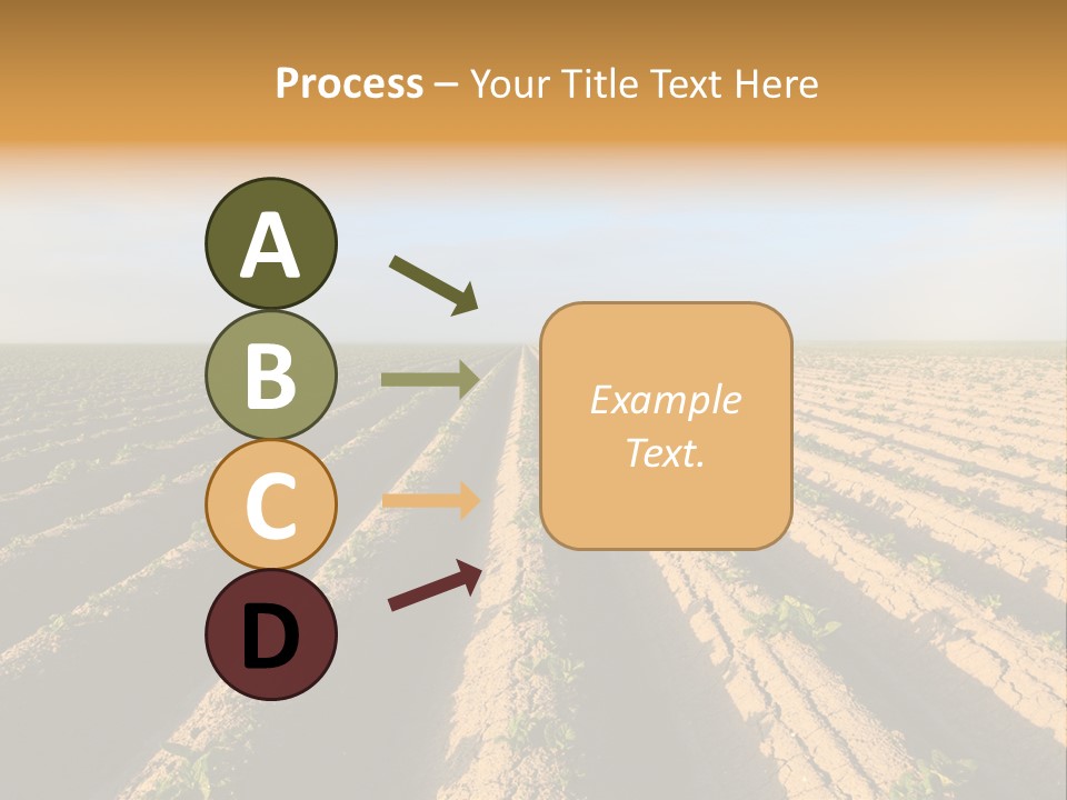 Growing Countryside Field PowerPoint Template