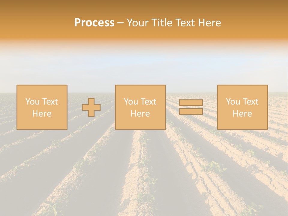 Growing Countryside Field PowerPoint Template