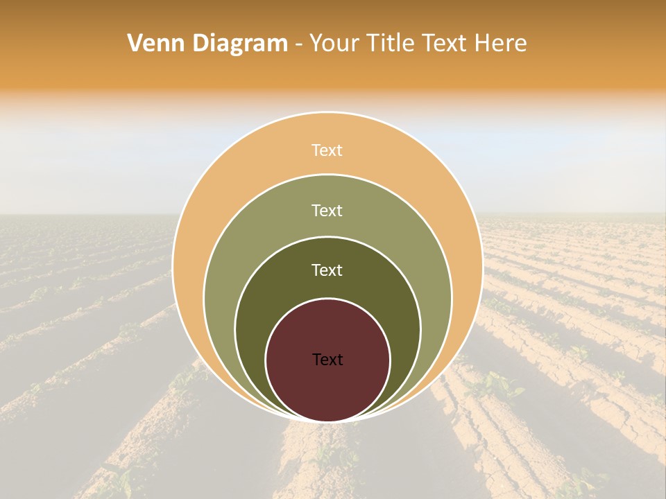 Growing Countryside Field PowerPoint Template