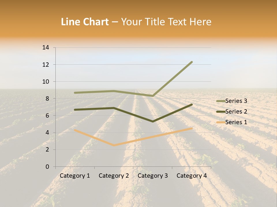 Growing Countryside Field PowerPoint Template