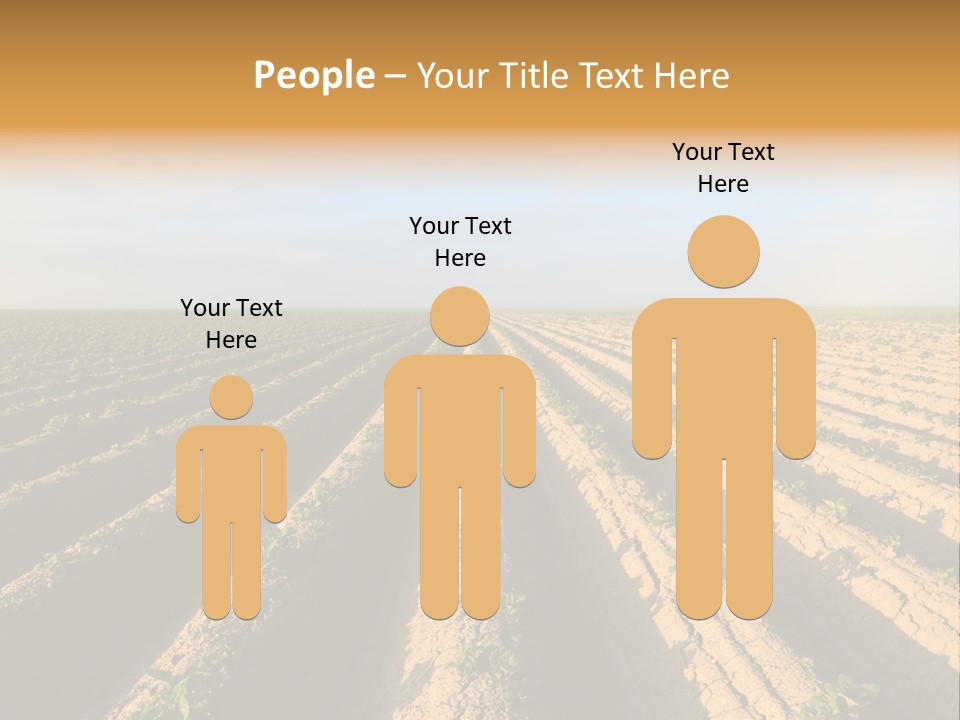 Growing Countryside Field PowerPoint Template