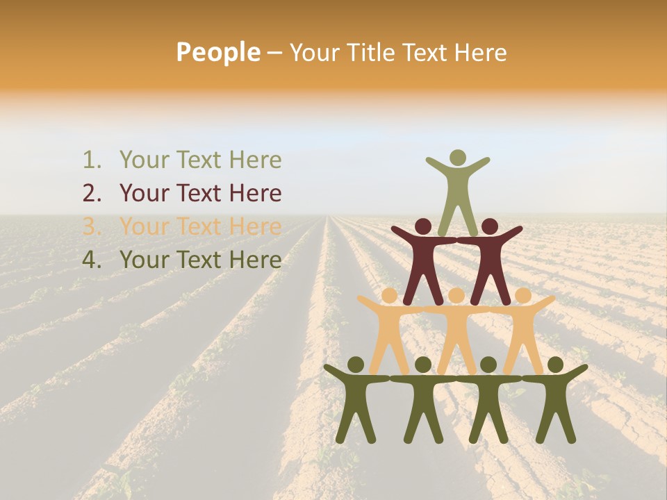 Growing Countryside Field PowerPoint Template