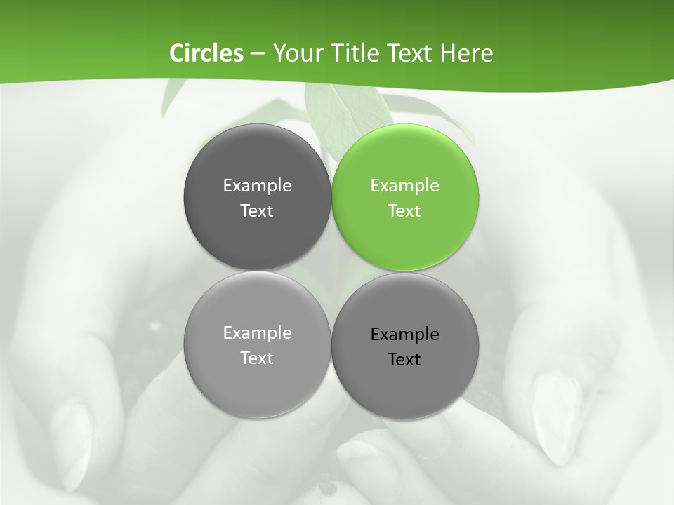 Woman Light Young PowerPoint Template