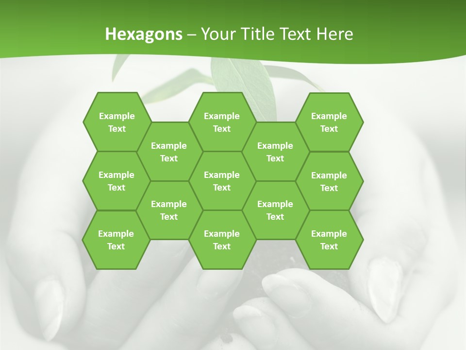 Woman Light Young PowerPoint Template