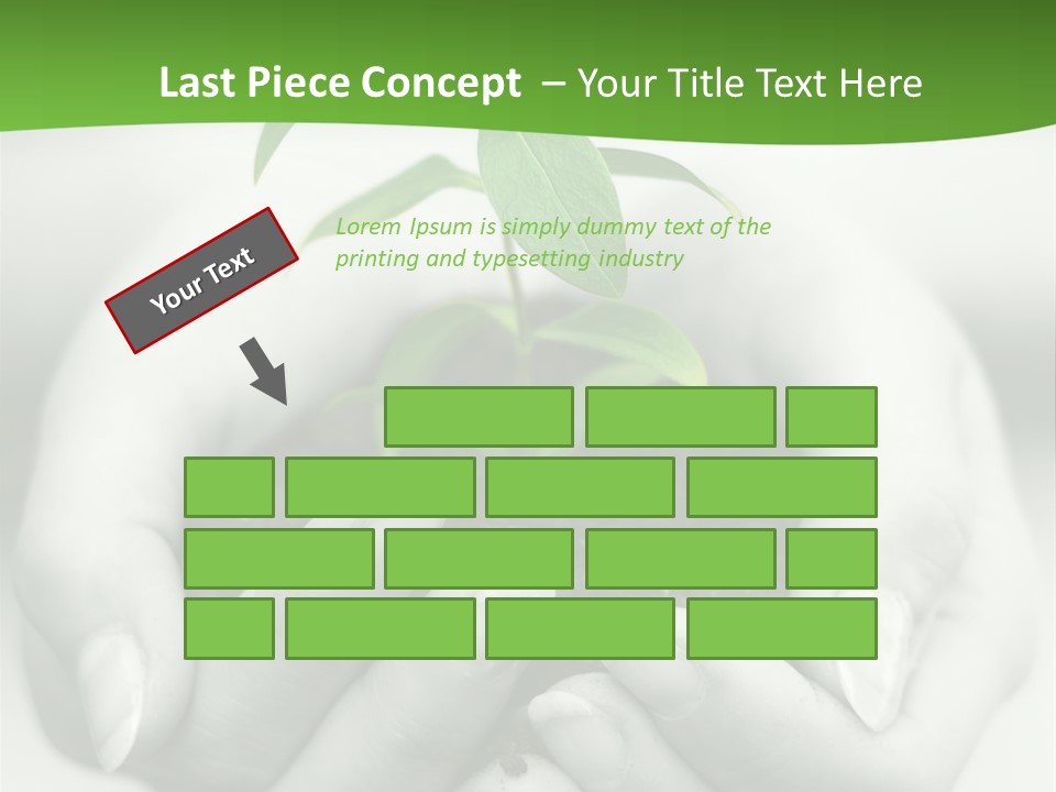 Woman Light Young PowerPoint Template