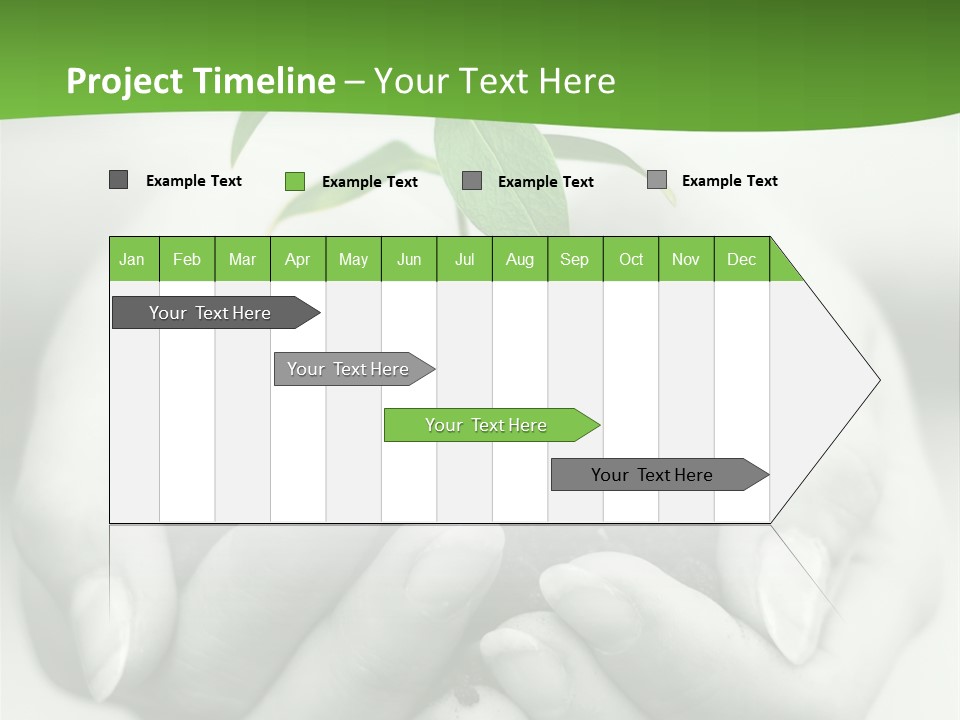 Woman Light Young PowerPoint Template