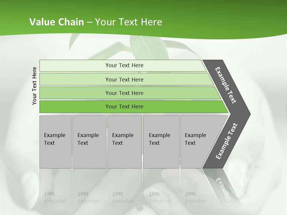 Woman Light Young PowerPoint Template