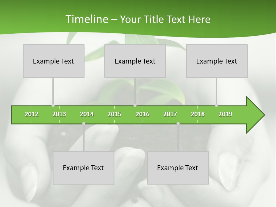 Woman Light Young PowerPoint Template