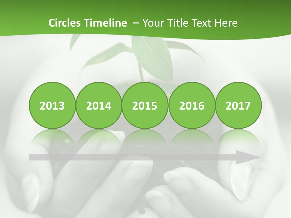 Woman Light Young PowerPoint Template