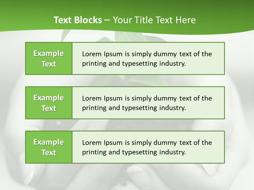 Woman Light Young PowerPoint Template