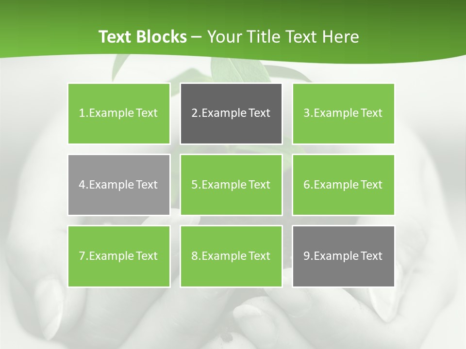 Woman Light Young PowerPoint Template