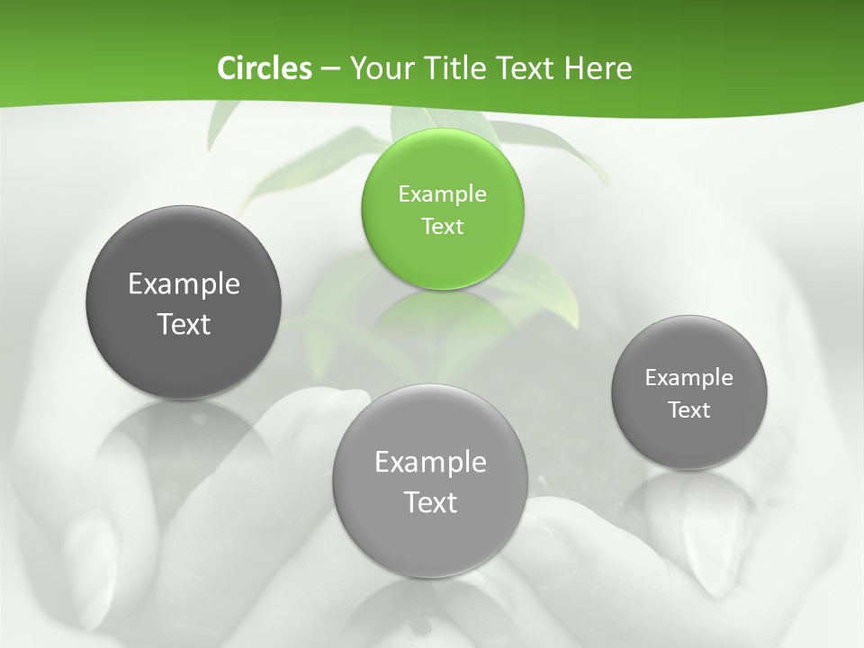 Woman Light Young PowerPoint Template