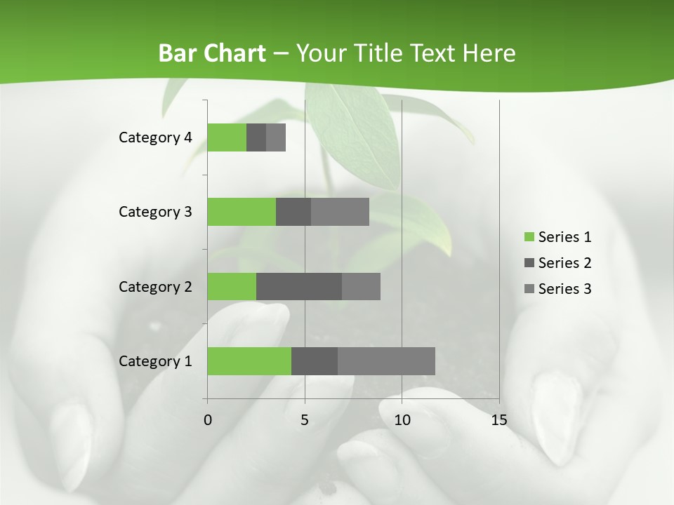 Woman Light Young PowerPoint Template