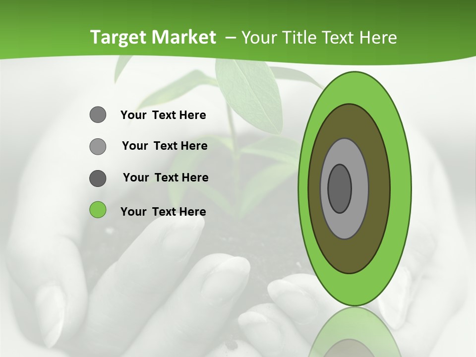 Woman Light Young PowerPoint Template