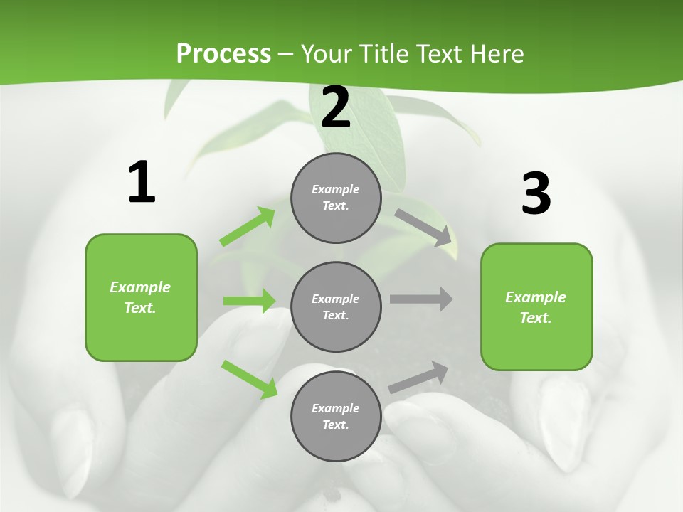 Woman Light Young PowerPoint Template