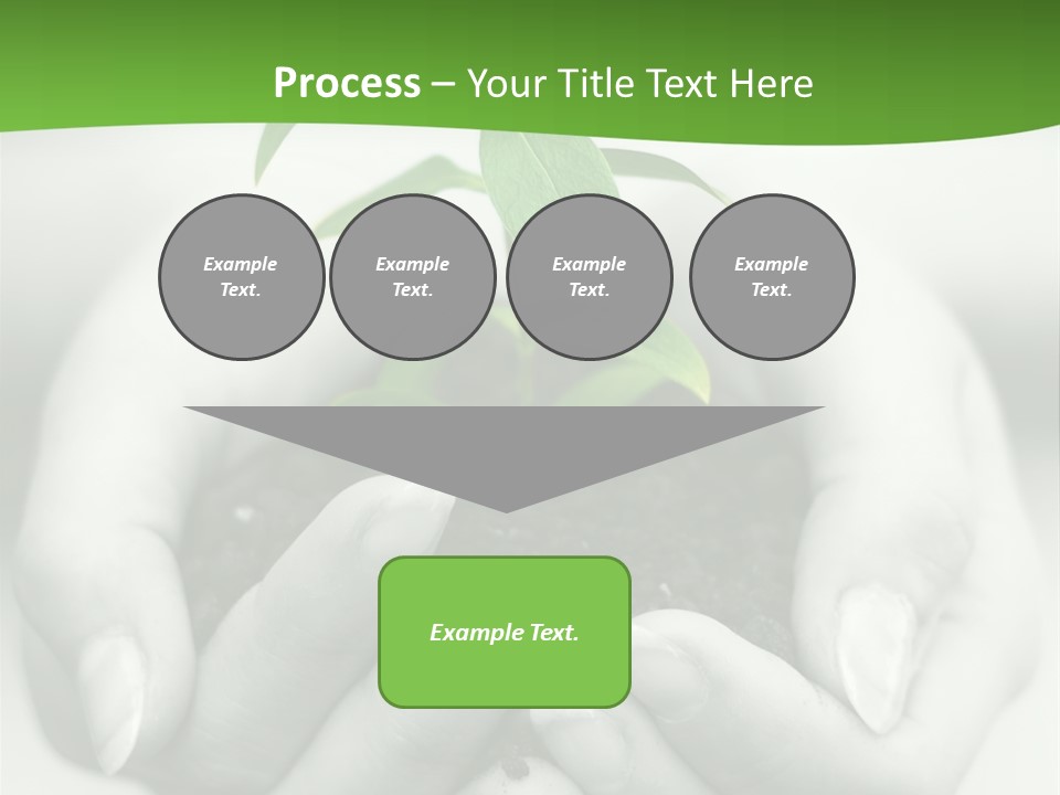 Woman Light Young PowerPoint Template