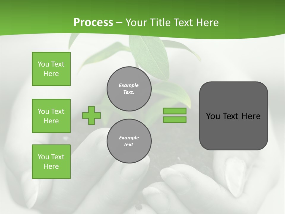 Woman Light Young PowerPoint Template