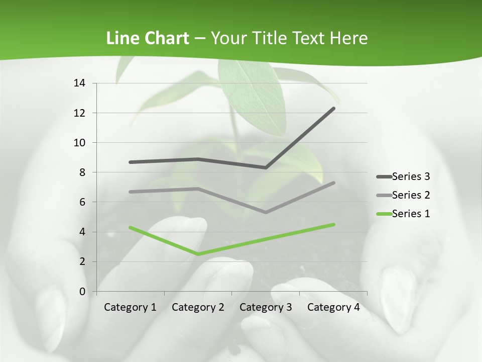 Woman Light Young PowerPoint Template