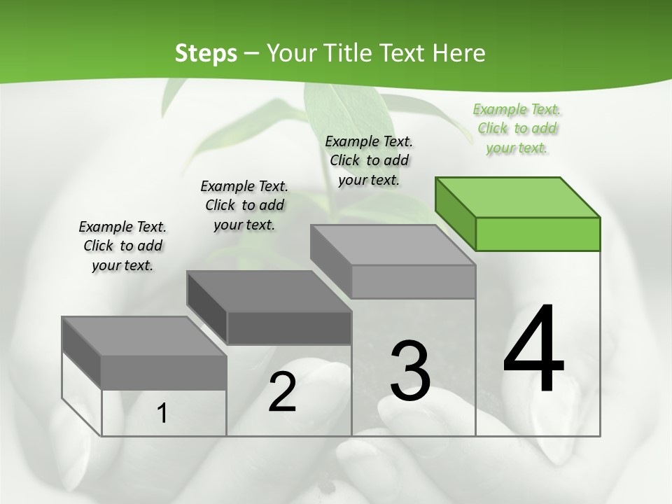 Woman Light Young PowerPoint Template