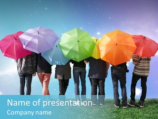 Colorful Sunshine Happy PowerPoint Template