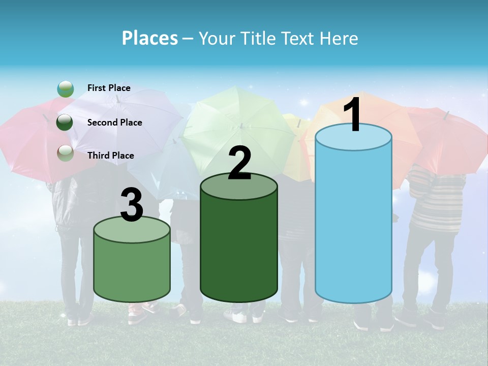 Colorful Sunshine Happy PowerPoint Template