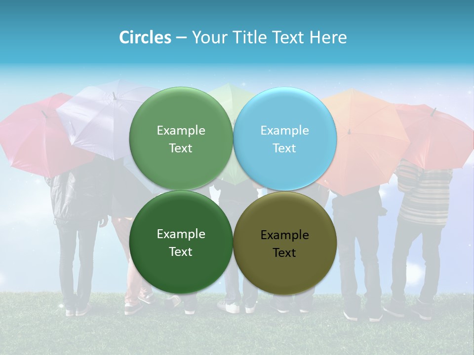 Colorful Sunshine Happy PowerPoint Template