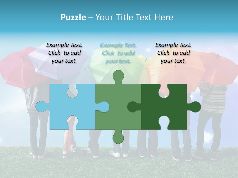 Colorful Sunshine Happy PowerPoint Template